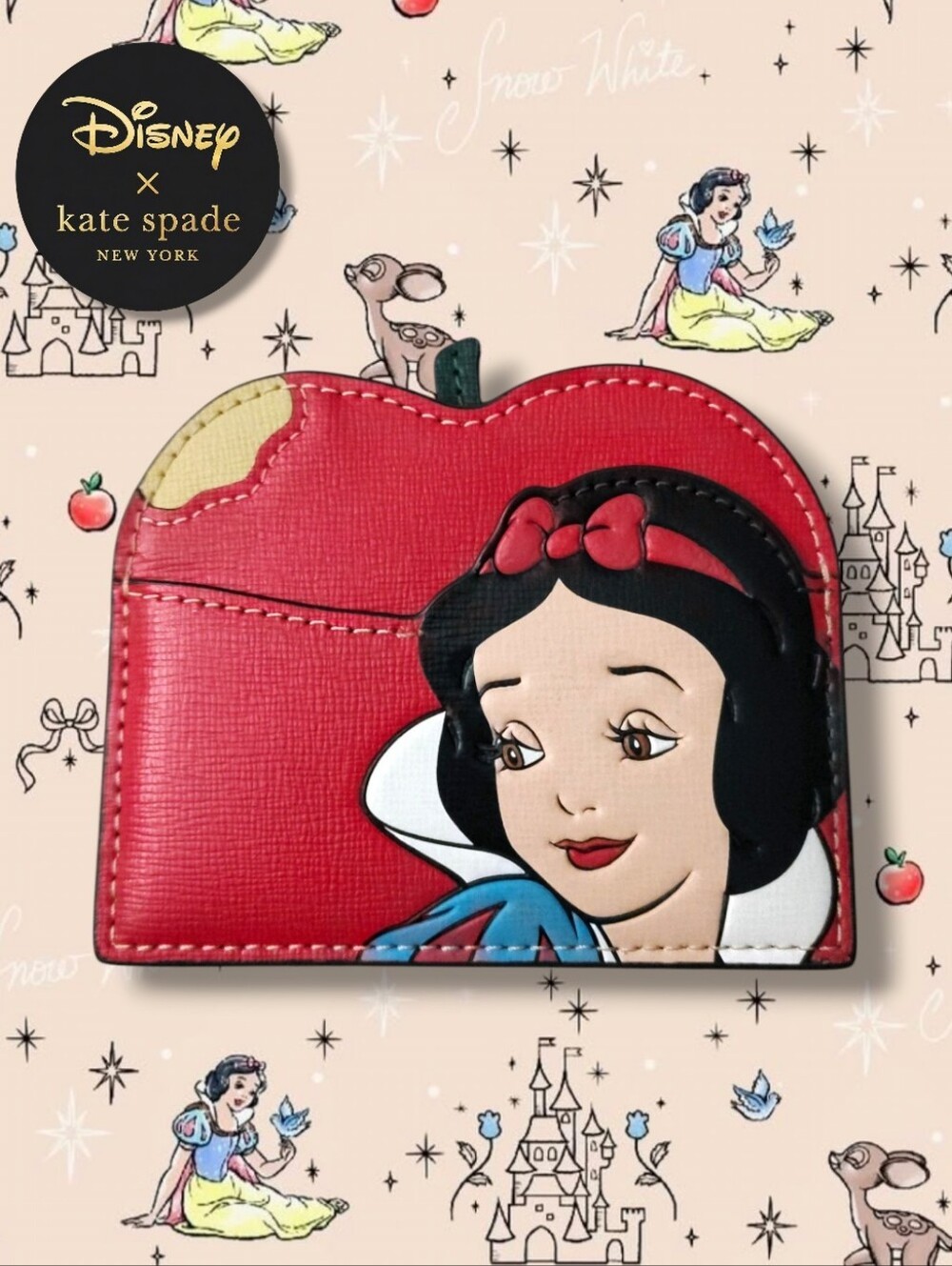 Kate Spade x Disney Snow White Cardholder